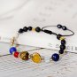 7 Chakra Crystal Beaded Bracelet-Solar System Natural Stone Bracelet