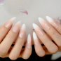 LONG STILETTO *FRENCH MANICURE* Full Cover