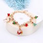 Christmas Charm Santa Claus Jewelry Fashion Bracelet
