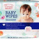 Parents Select Baby Wipes 1 pack Uncented 80 ct. Parents Select Baby Wipes 1 pack Uncented 80 ct.