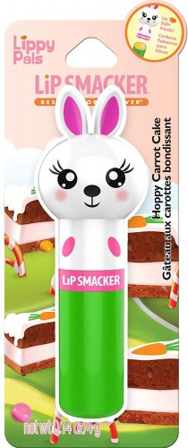 1 Pack Lip Smacker Lippy Pal Lip Balm, Bunny, Happy Carrot Cake, 0.14 oz