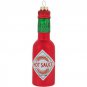 Hot Sauce Christmas Glass Bottle Ornament