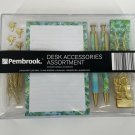 Pembrook Desk Top Accessories Assortment Office Supplies Pen Notepad Clips Palm Pembrook Desk Top Accessories Assortment Office Supplies Pen Notepad Clips Palm