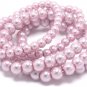 5 Pcs Faux Pearl Set Stretch Strand Beaded Bracelet