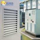 IP43-IP65 selection dust filter louver for air cooling vent of outdoor energy/ power equipment