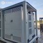 IP43-IP65 selection dust filter louver for air cooling vent of outdoor energy/ power equipment