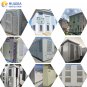 IP43-IP65 selection dust filter louver for air cooling vent of outdoor energy/ power equipment