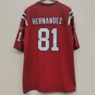 Aaron Hernandez New England Patriots Jersey red