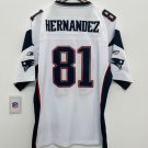 Aaron Hernandez New England Patriots Jersey white