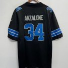 Alex Anzalone Detroit Lions Jersey black 2025
