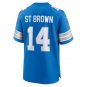 Amon-Ra ST Brown Detroit Lions Official Football Jersey