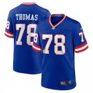 Andrew Thomas New York Giants official Football Jersey Classic blue