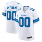Detroit Lions Official Football customized jersey white