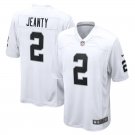 Ashton Jeanty Las Vegas Raiders Official Football Jersey white black numbers