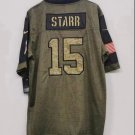 Bart Starr Green Bay Packers Football military salute to service Jersey