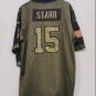 Bart Starr Green Bay Packers Football military salute to service Jersey