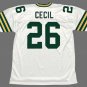 Chuck Cecil Green Bay Packers Jersey white