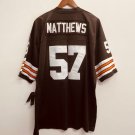 Clay Matthews Cleveland Browns Official Football Mitchell & Ness Jersey