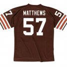 Clay Matthews Cleveland Browns Official Jersey - Brown