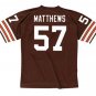 Clay Matthews Cleveland Browns Official Jersey - Brown