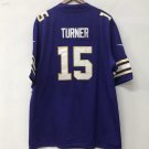 Dallas Turner Minnesota Vikings Official Football Jersey purple