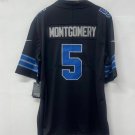 David Montgomery Detroit Lions Official Football Jersey Black