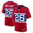 Devin Singletary New York Giants official century red Jersey