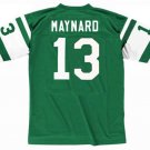 Don Maynard New York Jets Official Football Mitchell & Ness Jersey green