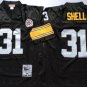 Donnie Shell Pittsburgh Steelers Jersey black