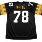 Dwight White Pittsburgh Steelers Jersey white