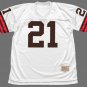 Eric Metcalf Cleveland Browns Official Football Mitchell & Ness Jersey white