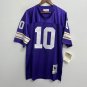 Fran Tarkenton Minnesota Vikings Football Mitchell & Ness Jersey purple