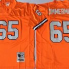 Gary Zimmerman Denver Broncos Jersey Orange