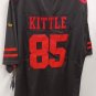 George Kittle San Francisco 49ers Official Football Jersey black
