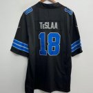 Isaac TeSlaa Detroit Lions Official Football Jersey Black