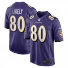 Isaiah Likely Baltimore Ravens Official Football Jersey Purple