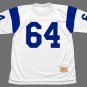Jack &acirc;��Hacksaw&acirc;�� Reynolds 1971 Los Angeles Rams Football Mitchell & Ness Jersey