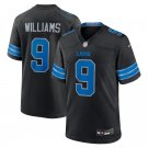 Jameson Williams Detroit Lions Official 2024 Jersey black