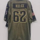 Jason Kelce Philadelphia Eagles military salute to service Official Football Jersey