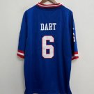 Jaxson Dart New York Giants Official Football Alternate  Jersey