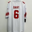Jaxson Dart New York Giants Official Football Jersey white