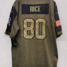Jerry Rice San Francisco 49ers military salute to service Jersey
