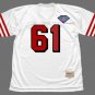 Jesse Sapolu 1994 San Francisco 49ers Jersey white