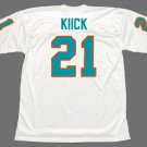 Jim Kiick Miami Dolphins Football Mitchell &  Ness Jersey white