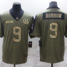 Joe Burrow Cincinnati Bengals military salute to service Jersey