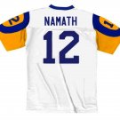 Joe Namath Los Angeles Rams Football Mitchell & Ness Jersey