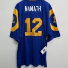 Joe Namath Los Angeles Rams Football Mitchell & Ness Jersey blue