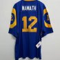 Joe Namath Los Angeles Rams Football Mitchell & Ness Jersey blue