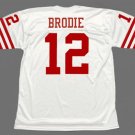 John Brodie San Francisco 49ers Jersey Mitchell & Ness white