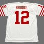 John Brodie San Francisco 49ers Jersey Mitchell & Ness white